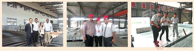 元拓鋼制腳手架踏板 3米建筑鋼跳板 加強(qiáng)型鋼跳板  客戶(hù)參與工廠